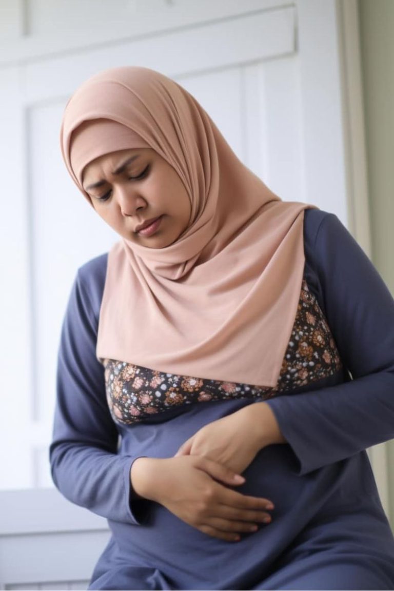 wanita mengandung gusar